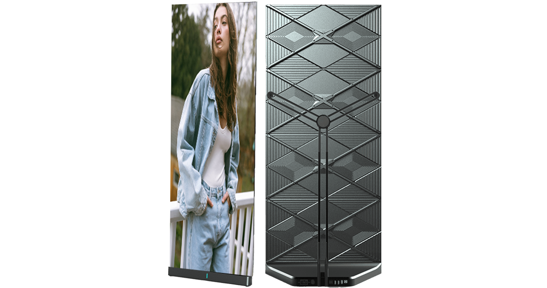 TREND Full Display Poster LED β Ultra Narrow Bezels, 4K Resolution, 600 Nits Brightness, Front Serviceable Design TREND Full Display Poster LED β Ultra Narrow Bezels, 4K Resolution, 600 Nits Brightness, Front Serviceable Design